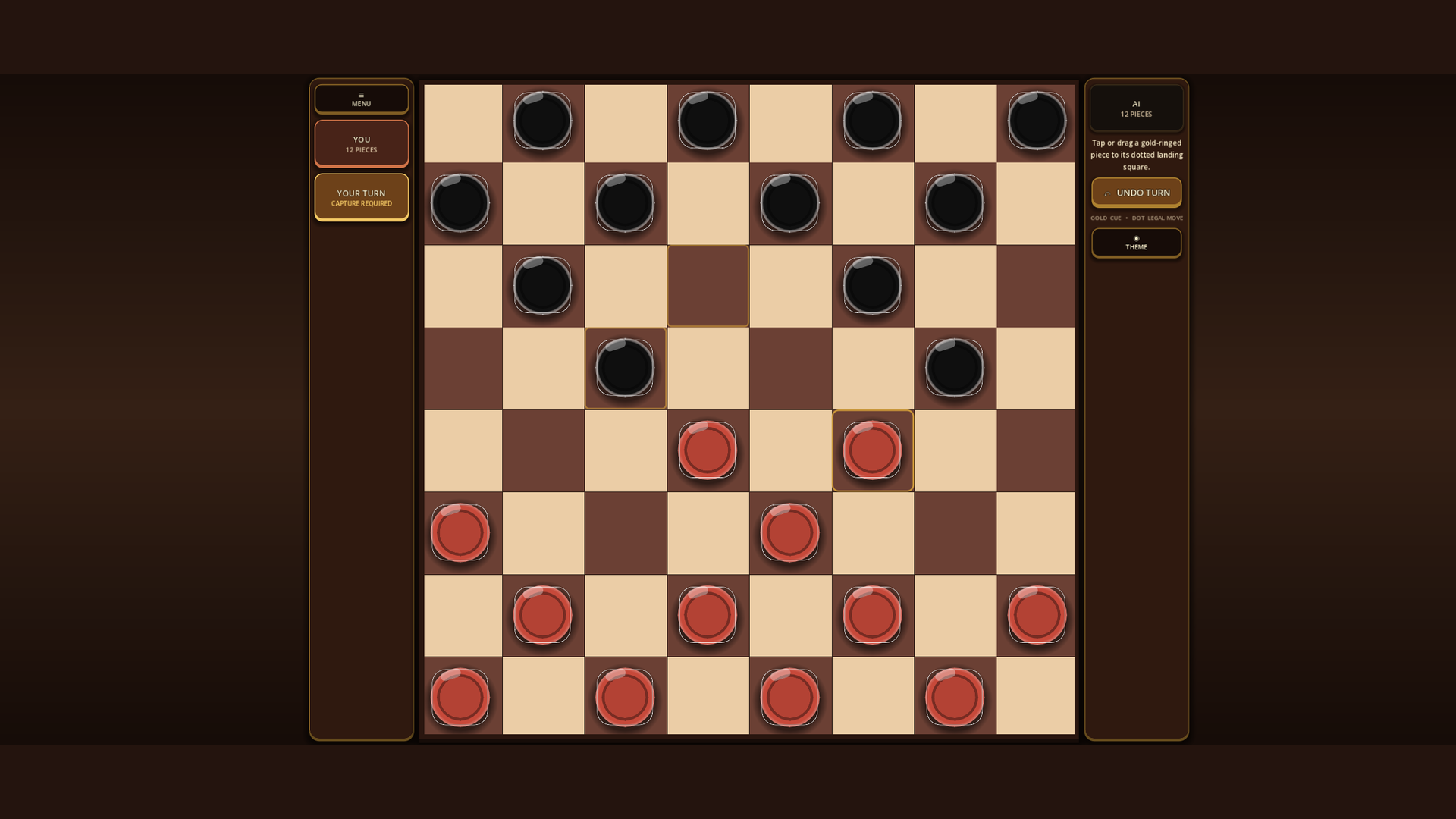 MeshGames Checkers - Offline gameplay