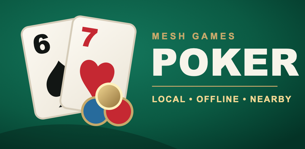 MeshGames Poker table