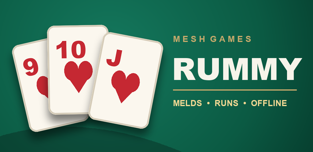 MeshGames Rummy - Offline gameplay